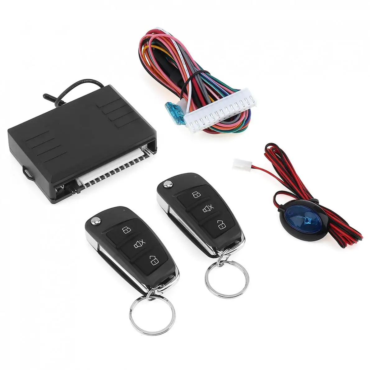 12v Auto Car Alarm System Vehicle Keyless Entry System Central Door