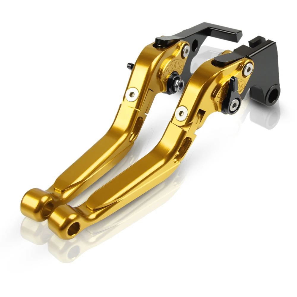 Для Honda CB125R F CBS CB500F CBR500R CB500X CB300R CNC мотоциклетный тормозной рычаг сцепления Выдвижная рукоятка руль - Цвет: B With LOGO