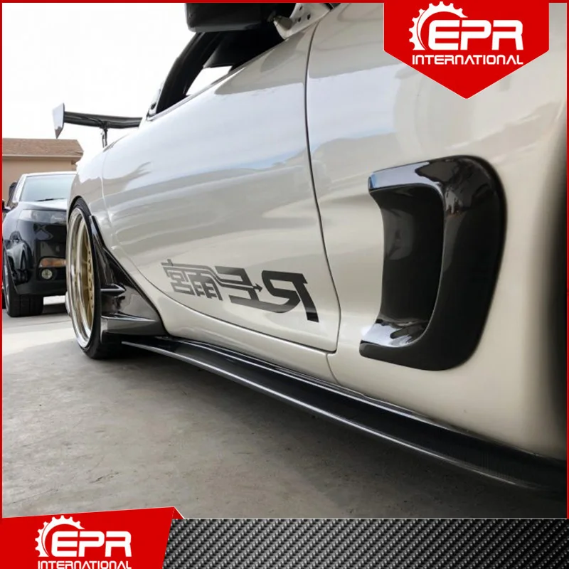 RE-Style крыло из стекловолокна большой Выпускной воздуховод RX7 FRP Дуга для колеса с