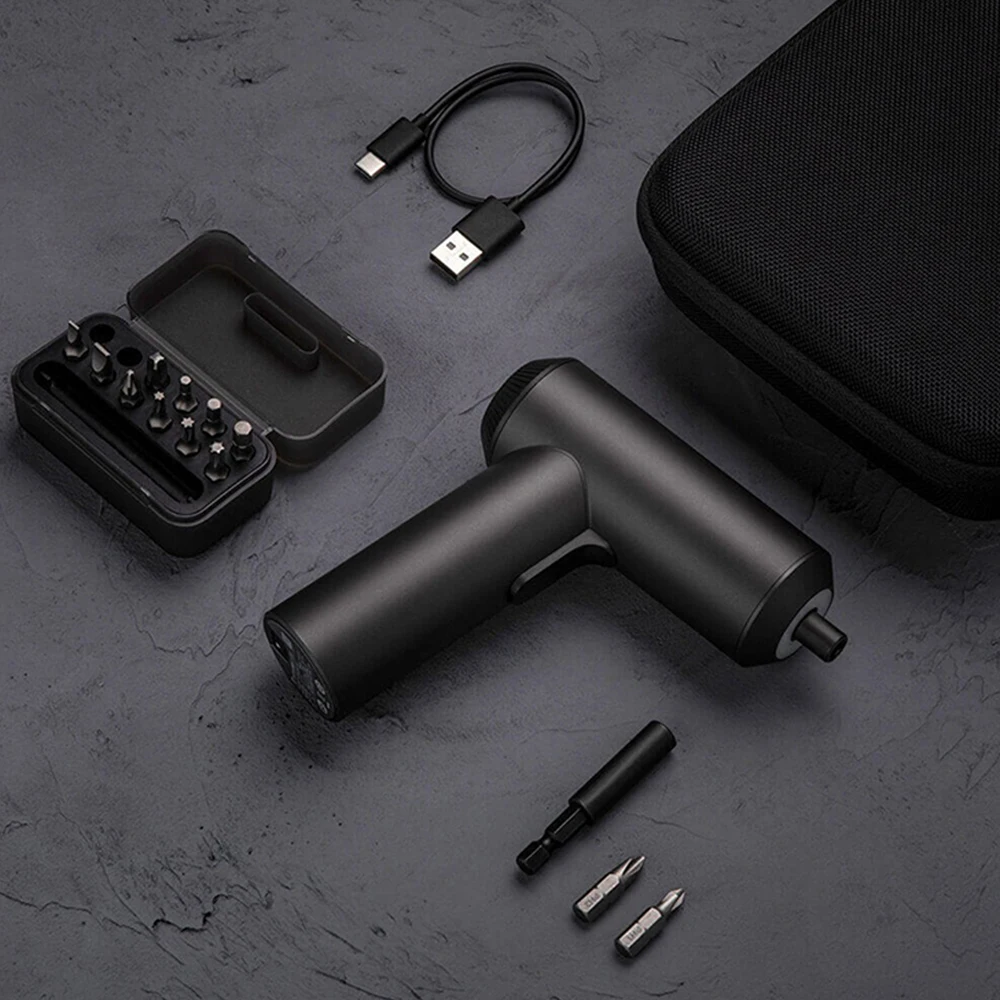 Xiaomi электроинструменты Мини Электрическая аккумуляторная отвертка дрель ударный драйвер Wowstick шуруповерт мощность отвертка 3,6 В Li-Ion 5n