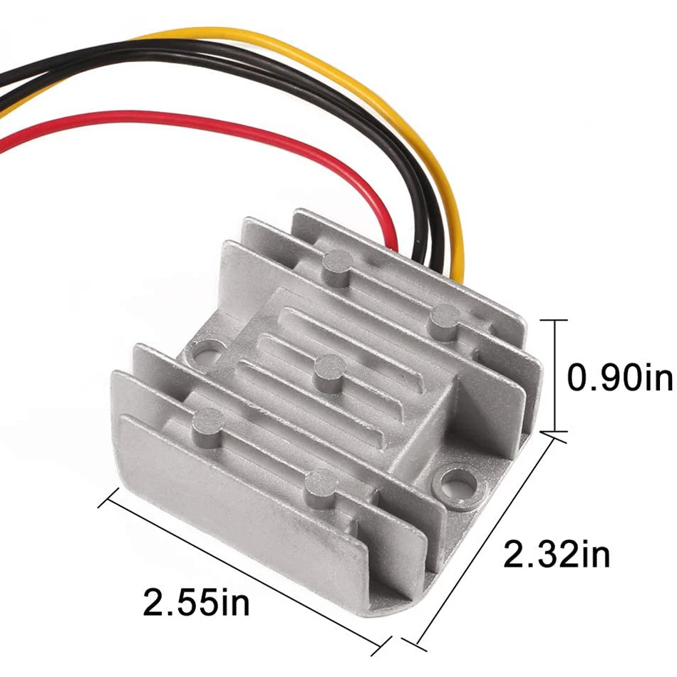 Bauer Electronics DC-DC 8V-40V a 12V Convertitore di tensione 3A 36W 18-V Bauer Electronics DC-DC 8V-40V a 12V Convertitore di tensione 3A 36W 18-V