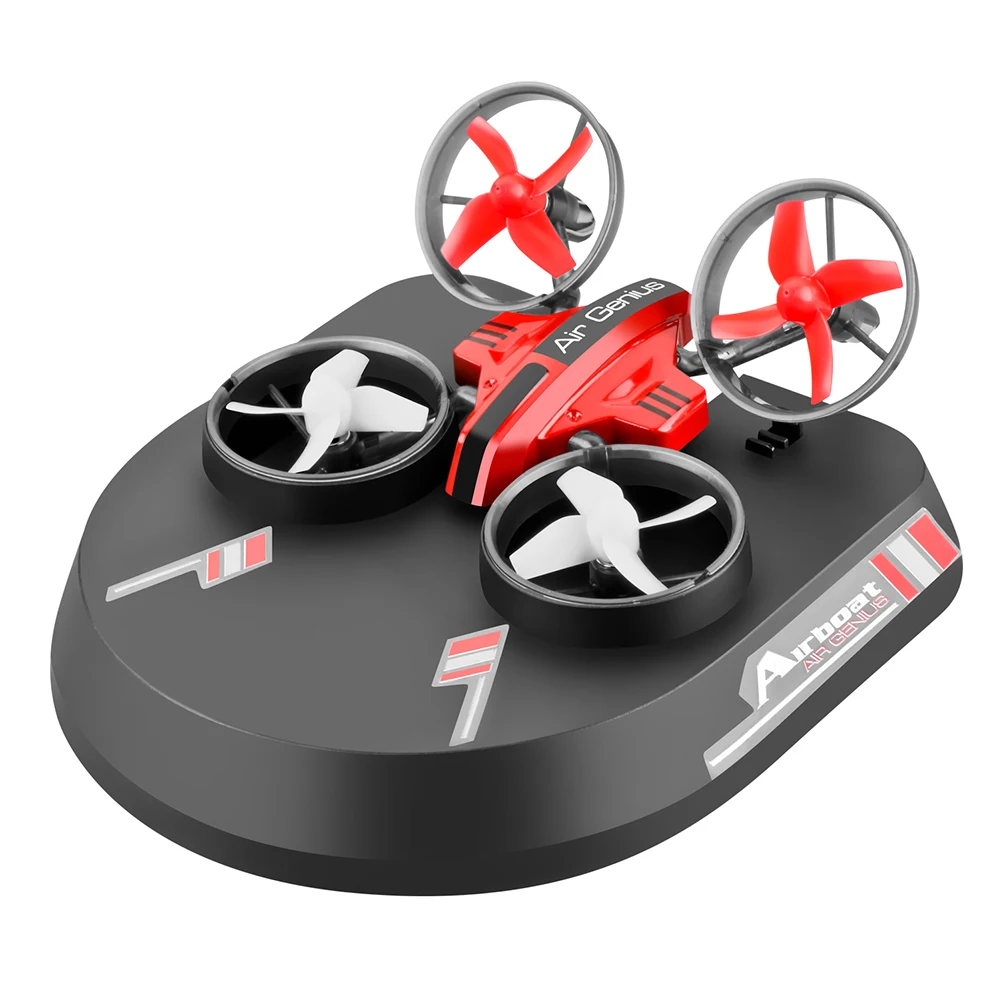 3 in 1 RC Mini Quadcopter Glider Hovercraft Boat Mode Fixed Wing Kids Toy Gift Remote Control Drone RC Plane Toys For Children 3 in 1 RC Mini Quadcopter Glider Hovercraft Boat Mode Fixed Wing Kids Toy Gift Remote Control Drone RC Plane Toys For Children
