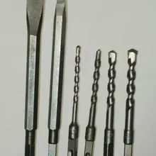 Kang Rui бутик электрический молоток бит круглая ручка два яма квадратный хвостовик четыре ямы рубка бит Бетона Сверло твердого сплава