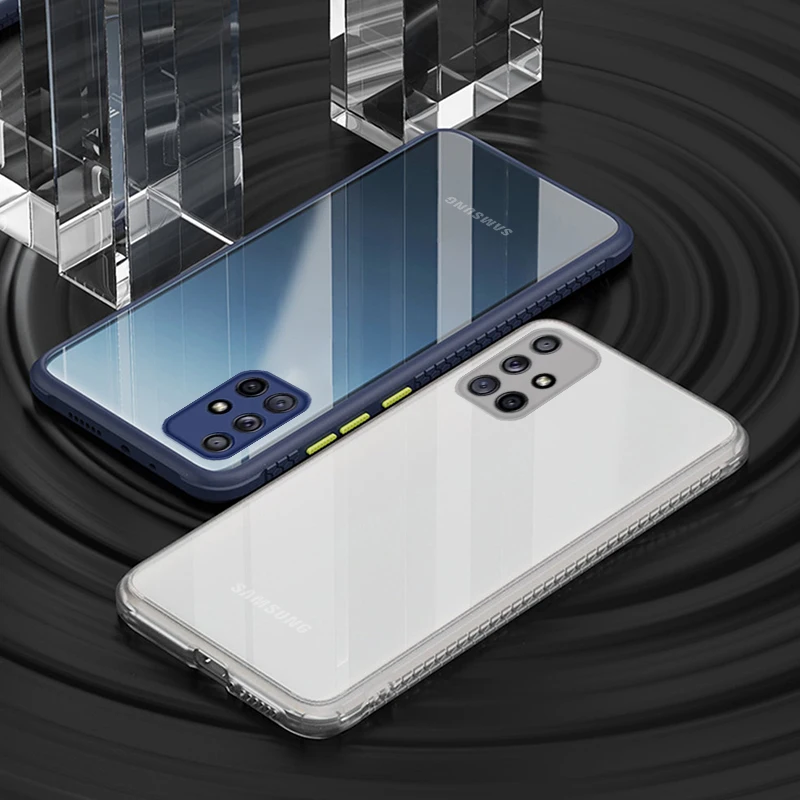 Чехол для телефона Samsung Galaxy Note 20 S20 Ultra 10 S10 Plus A51 A71 A50 A70 A21S M51 Силиконовый