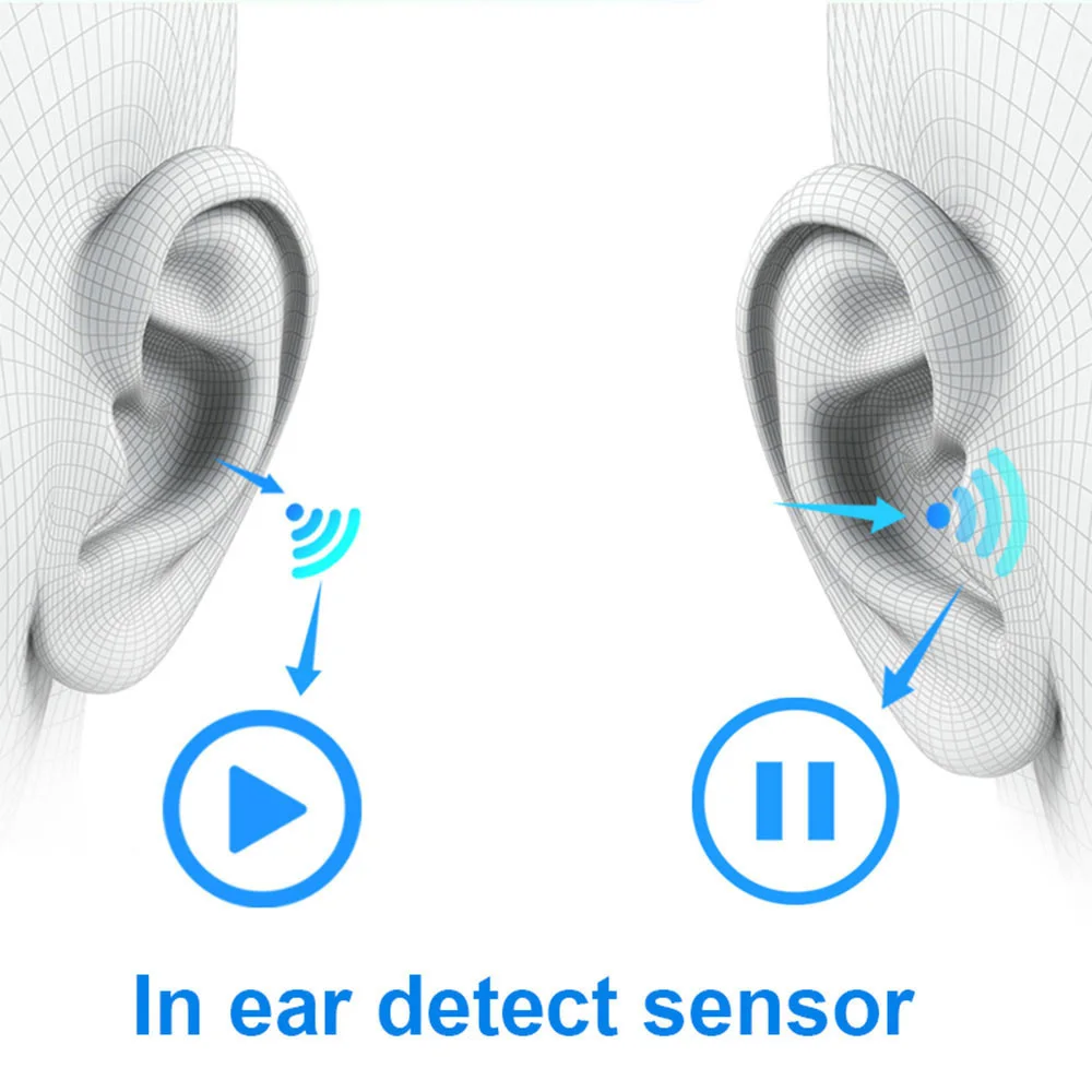 i9000 TWS Bluetooth Earphone Wireless Earbuds 2020 dropshipping link
