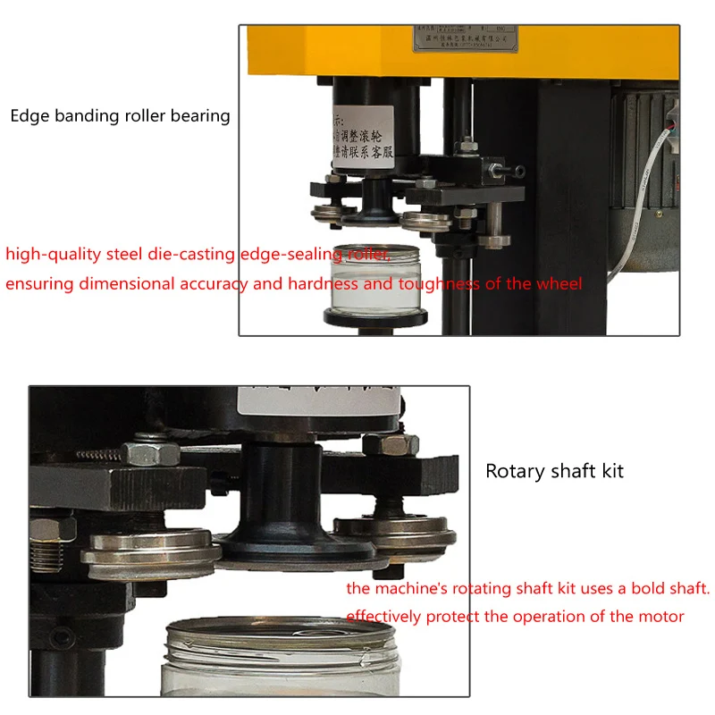 High quality can sealing machine tinplate sealing machine cans sealing machine cans capping machine plastic cans