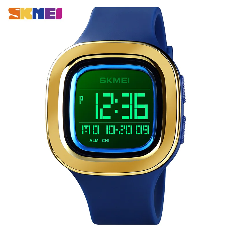 digital wrist watch with stopwatch