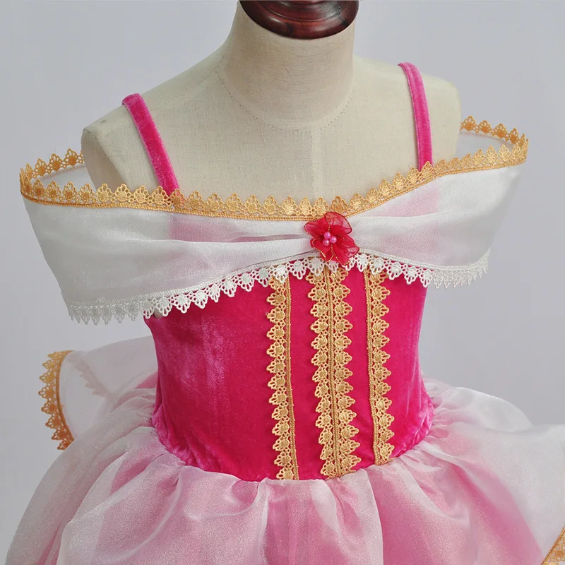 Aiello Princess Dress Girls Puffy Yarn Halloween CHILDREN'S Costume Little Girl Skirt