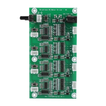 

Hot 4 Channels Brushless Motor Driver Board with Multi-Level Protections,PWM Multi-Level Protection Brushless Motor Speed Co
