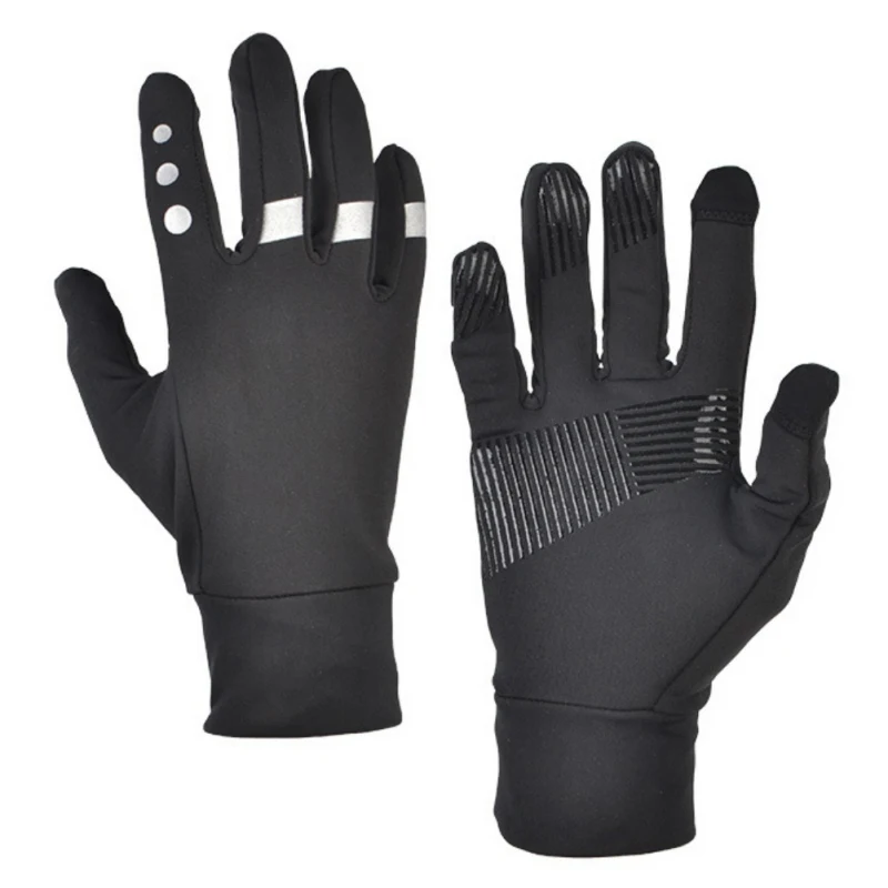 b Перчатки для велоспорта, водонепроницаемые, мужские, женские, зимние, с сенсорным экраном, ветрозащитные, митенки, перчатки, женские, спортивные, теплые, бархатные, перчатки для верховой езды - Цвет: b