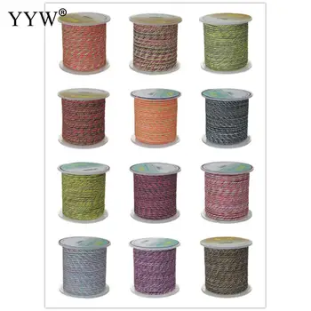 

100m/Spool 17 Colors Nylon Cords Thread Chinese Knot Macrame Cord Braided String Tassels Beading Jewelry Making String Thread
