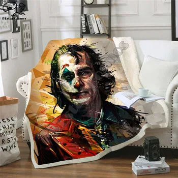 

Night Before Christmas Joker Poker Printed Velvet Plush Blanket Duvet for Kids Girls Sherpa Blanket Travel Couch Quilt Cover J04