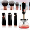 USB Makeup Brush Cleaner Set Automatic Electric Rotating Makeup Brush Cleaner and Dryer Convenient Cleansing Washing Brushes 1