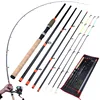 Sougayilang 6 Section 3M Fishing Rod L M H Free Tip Power Fishing Pole Carbon Fiber Rod Spinning Travel Rod Carp Fishing Tackle ► Photo 2/6