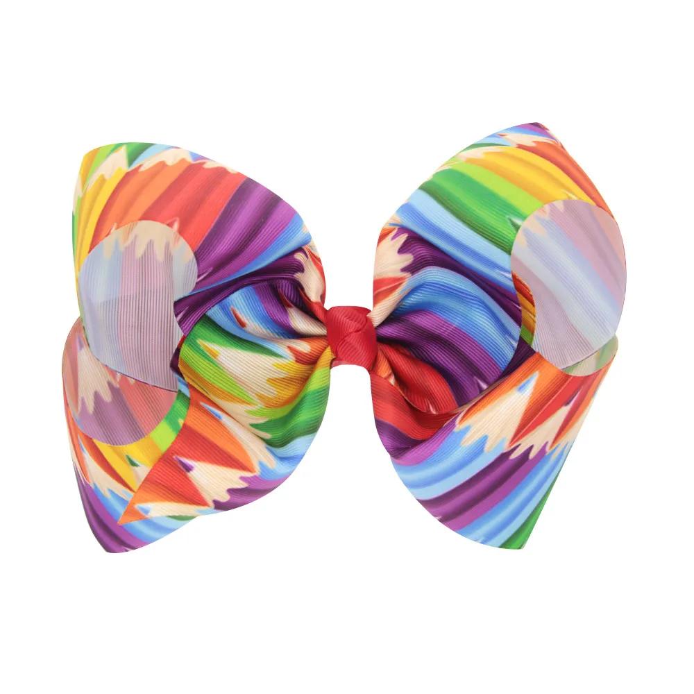 2020 Lovely Baby Girls Oversized Bow Hair Clip Style baby Hair Clips Headwear Children Cute Hairpins Hair Accessories