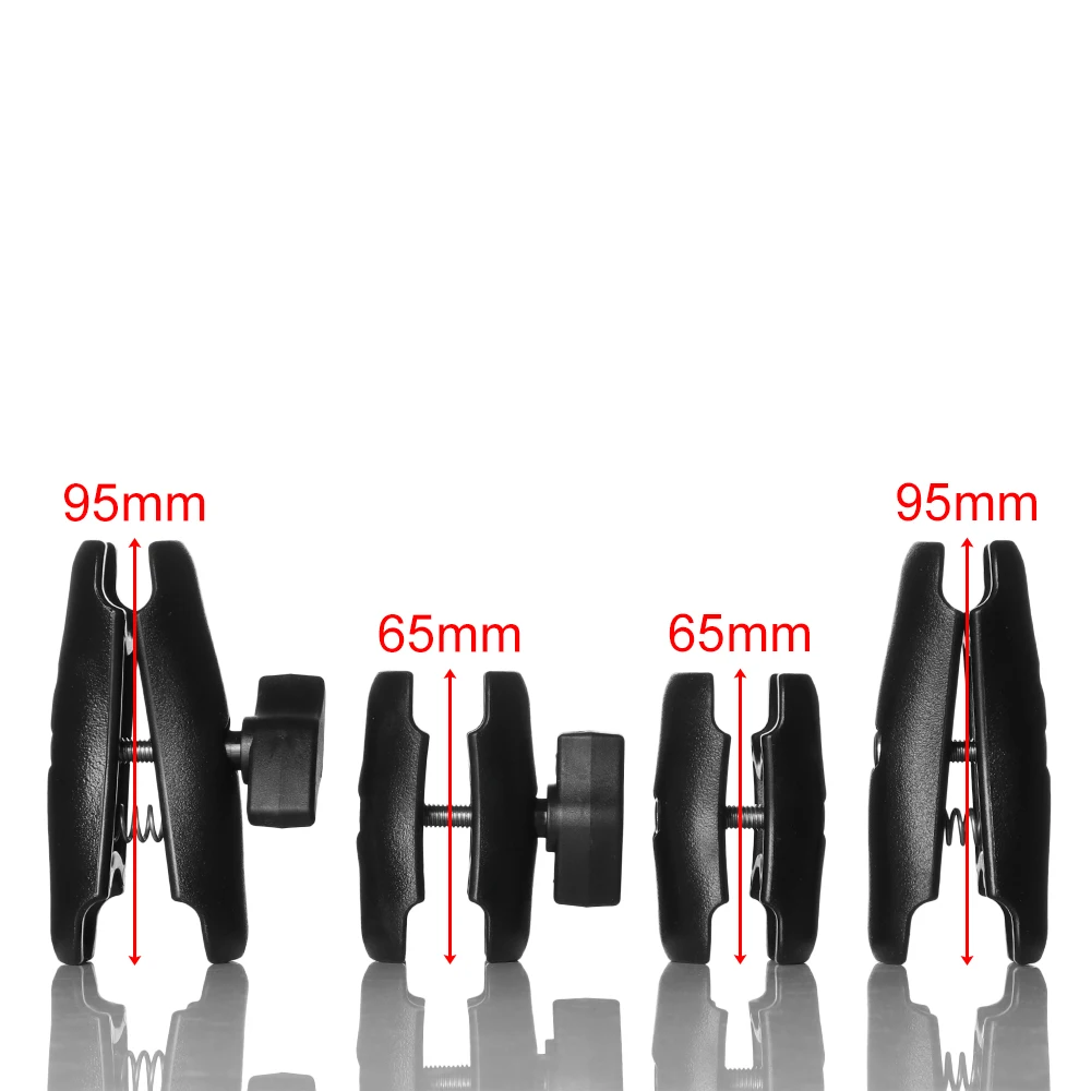 Для Ram mount 65 мм или 95 мм длинный короткий двойной разъем для 1 дюймов шаровые основания для камеры Gopro велосипед Мотоцикл держатель телефона