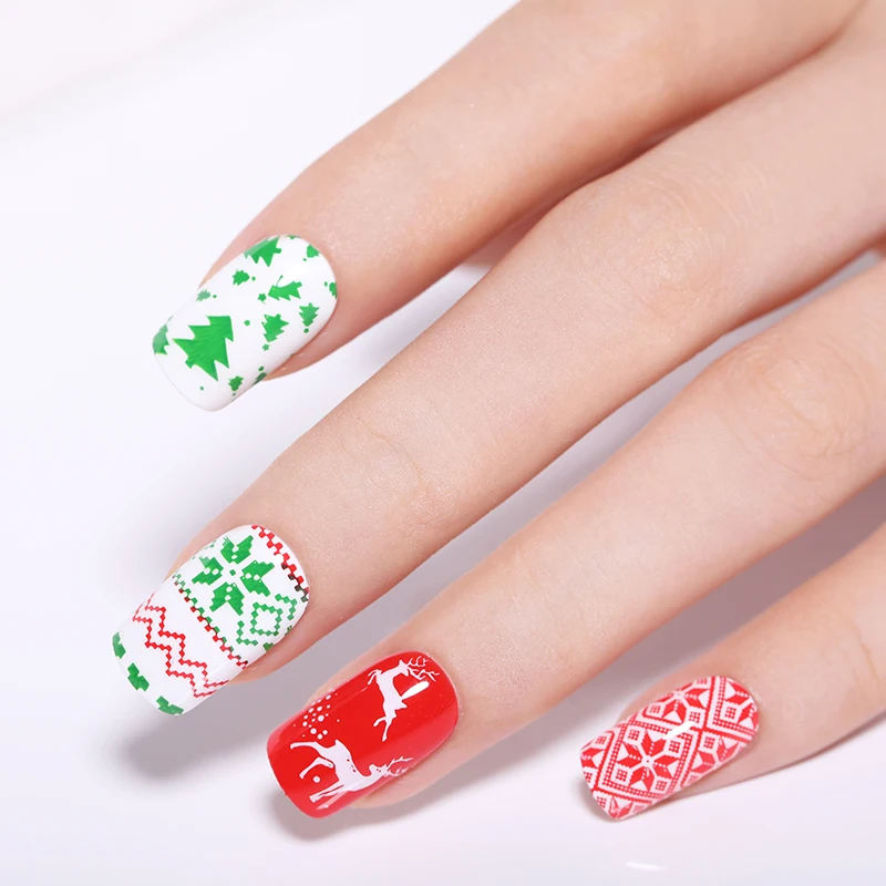 Николь дневник 4/3/2 шт. пластины для стемпинга ногтей лак набор Chirstmas для штамповки ногтей шаблон принтер штампа тиснения Лаки комплект
