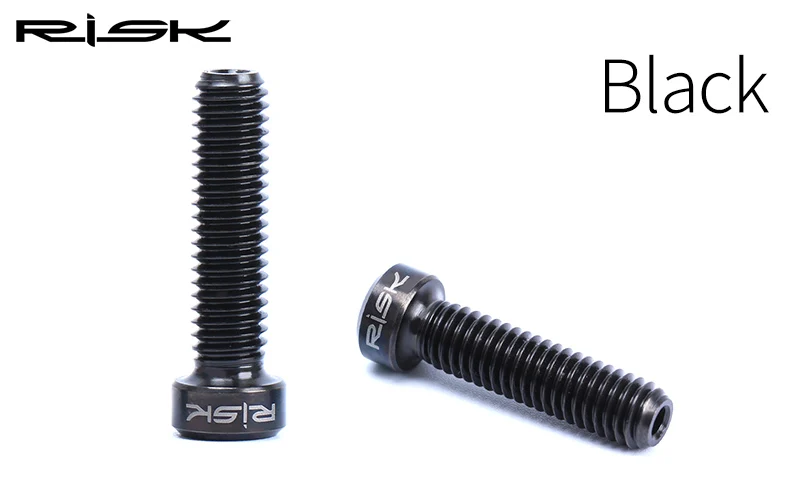 Риск 2 шт. M6x23.5mm титановый сплав полый MTB велосипедный масляный крепежный винт для хранения горного велосипеда дисковый тормоз главный цилиндр болты