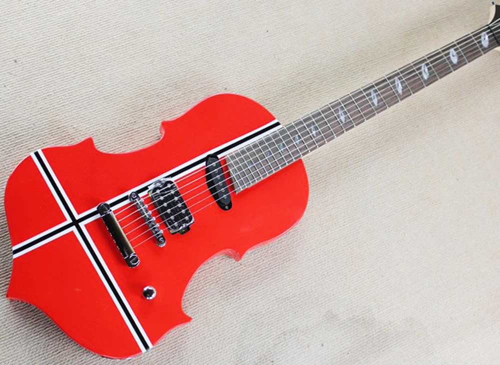 エレキギター 赤 Kz Guitar Works Kz RS Replica 【Red Special】【御予約受付中