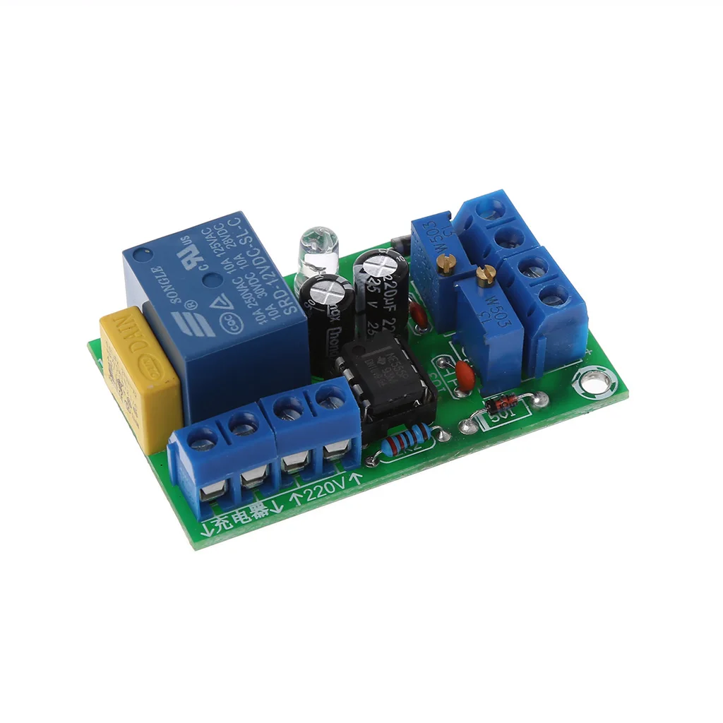 12V батарея автоматический зарядный модуль контроллера Модуль релейной защитной