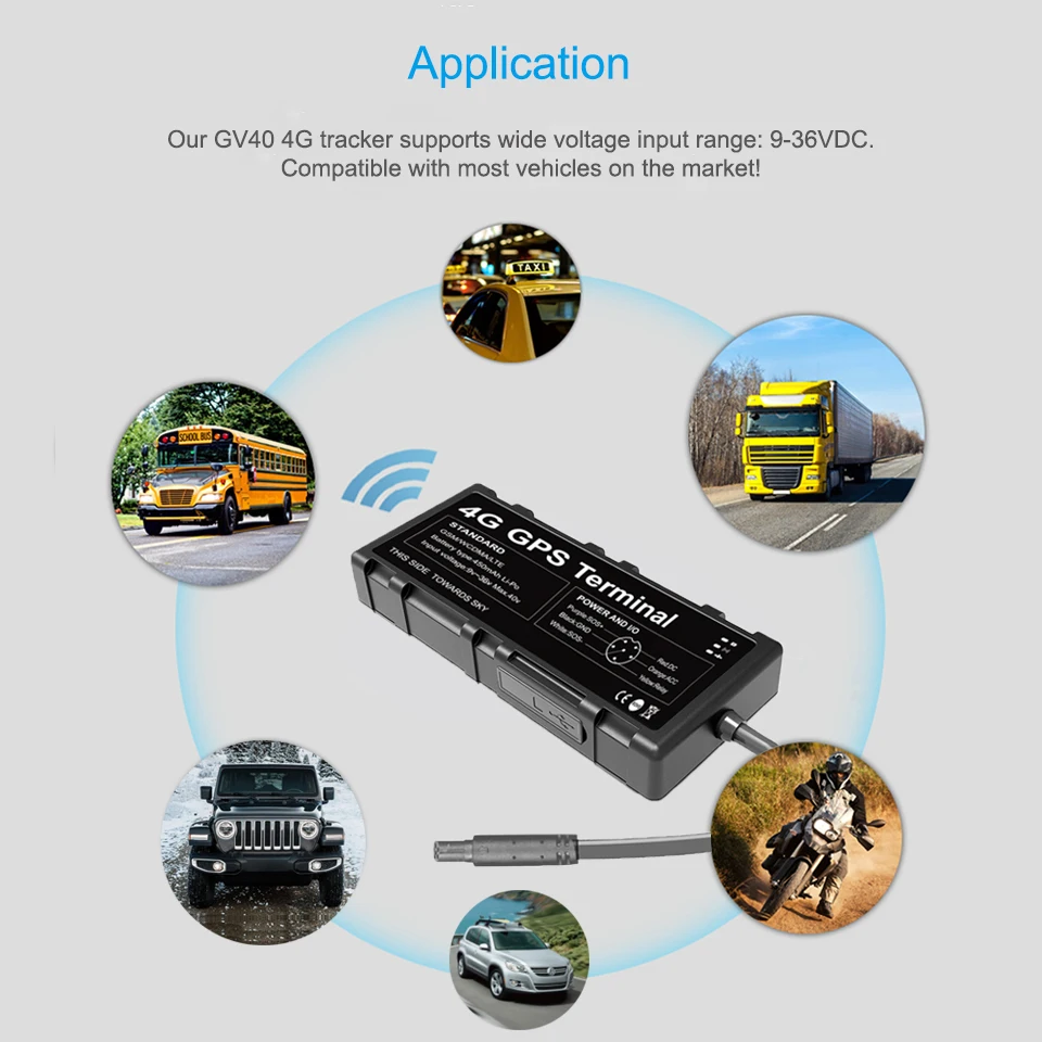 GPS трекер GV40 с поддержкой 4G и Wi Fi|GPS-трекеры| |