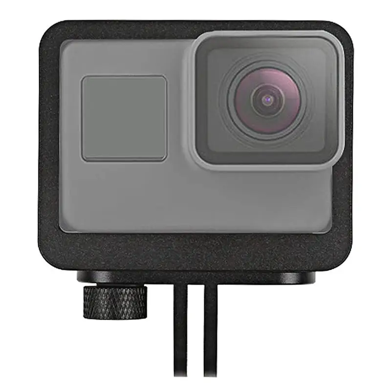 Акция- SHOOT Case Аксессуар комплект для GoPro Hero 5 защитная рамка корпуса, 2 шт закаленное стекло ЖК-экран Защитная пленка, объектив