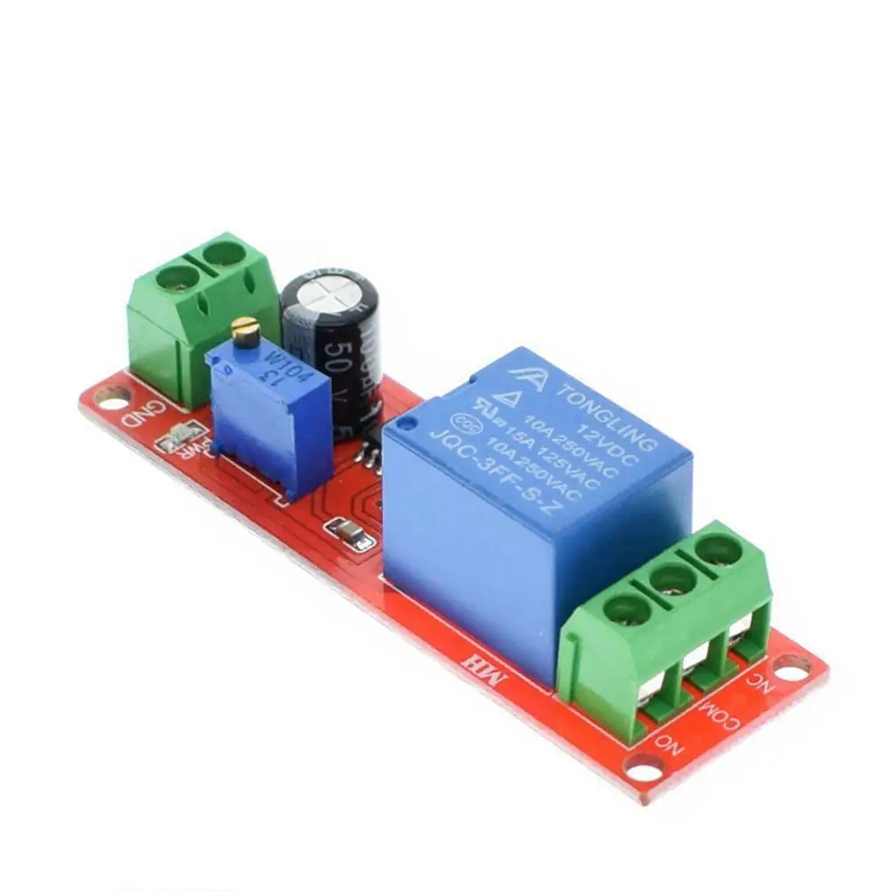 5Pcs DC 12V Delay Relay Shield NE555 Timer Switch Adjustable Module 6*2CM | Обустройство дома