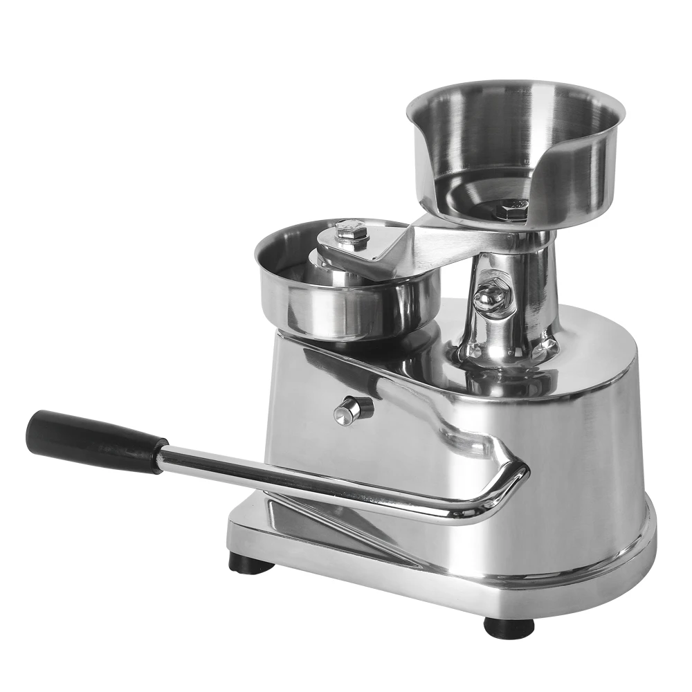 Burger Patty 100-150mm Manual Hamburger Press Maker Burger Forming Machine Round Meat Shape Processor Kitchen Beef Pie Mold Tool