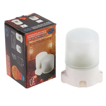 

Lamp NBB 01-60-001 UHL1, E27, 60 W, 220 V, IP65, up to + 125 °, white 4364072