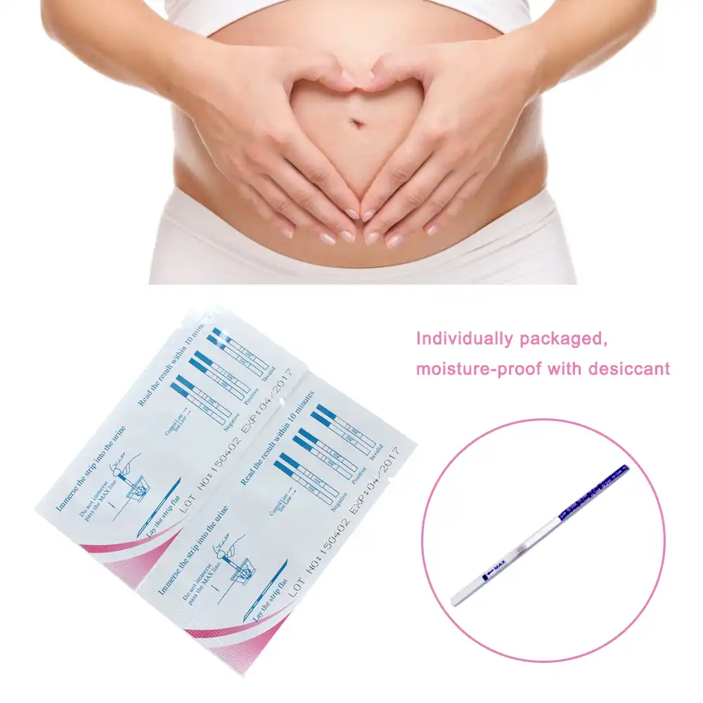 50 Pcs Early Pregnancy Ph Test Strips Household Home Private Urine Measuring Women Lh Hcg Early Testing Kits Pregnancy Test Kit Aliexpress