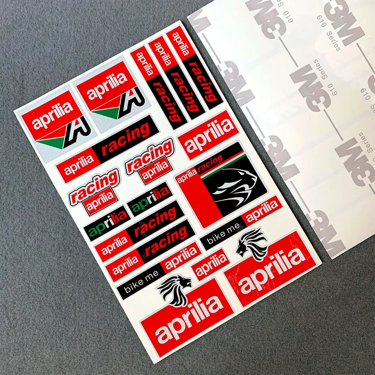 Sheets 8 Decals RSV Rs 50 250/179 IP Sticker Aprilia Racing Sticker 16x26 Cm 