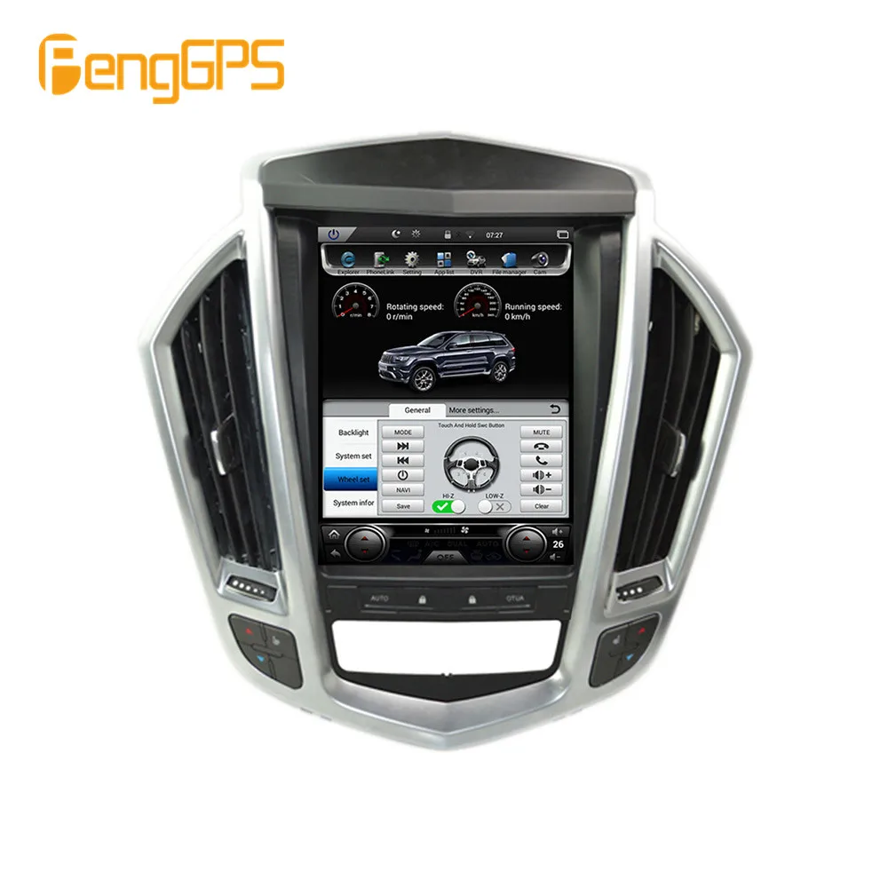 10,4 ''Tesla Android 8,1 PX6 4+ 64GB автомобиль без dvd играть Встроенный CARPLAY автомобильный Радио для Cadillac SRX 2009-2012 gps Nav Головное устройство