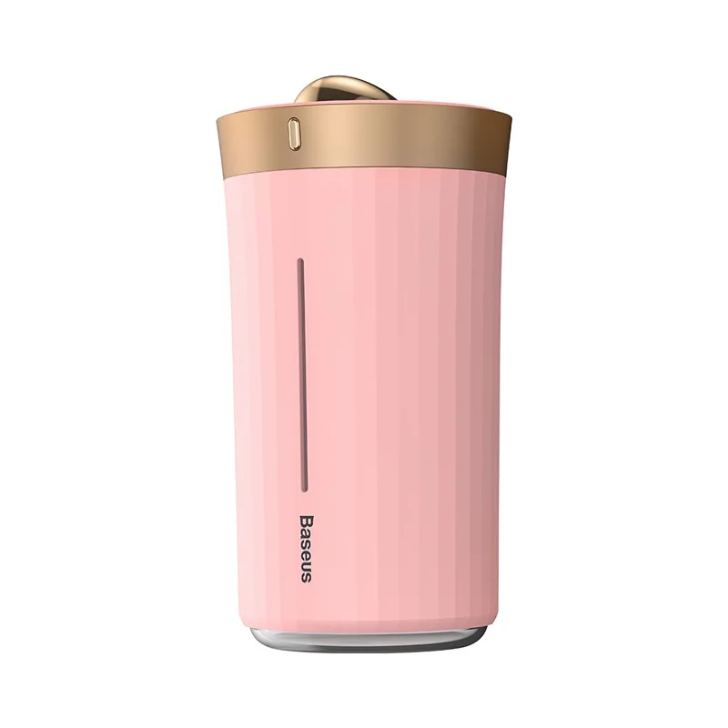 Baseus, автомобильный очиститель воздуха, увлажнитель для автомобиля, домашний рабочий стол, умный, 420 мл, большая емкость, автомобильный диффузорный освежитель воздуха - Цвет: Pink