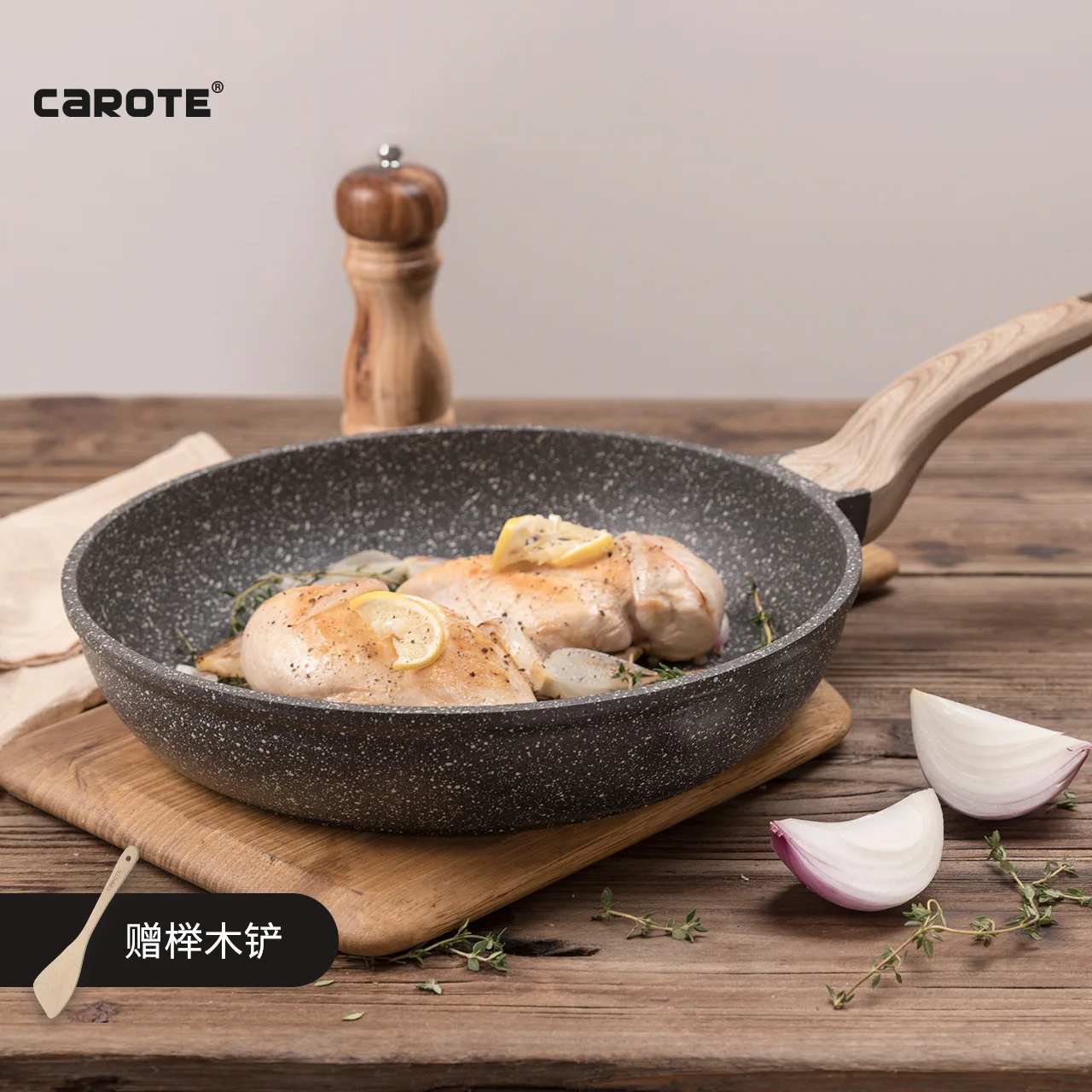 

Medical Stone Non-stick Pot Flat-bottom Pot Small Steak Frying Pan Griddle Omelette Pan Electromagnetic Furnace Multifunctional