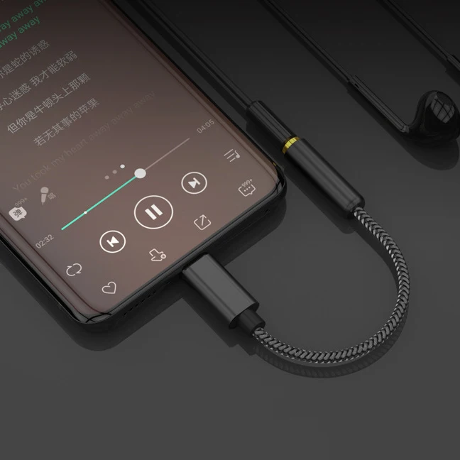 USB C to 3 5mm Headphone Adapter Hi Fi 384KHz 32Bit Type C Portable Headphone Amplifier DAC for IPAD PRO Huawei Xiaomi