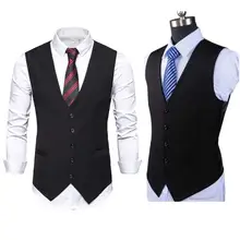 

Spring Waistcoat Fashion Blazer Fit All Match Spring Vest for Work Male Waistcoat Men Waistcoat