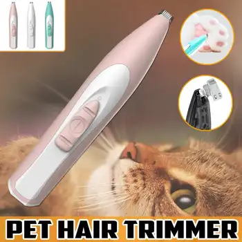 

Dog Clippers Professional Pet Foot Hair Trimmer Dog Growing Clipper USB Rechargeable Butt Ear Eyes Hair Cutter Remover Low-noise