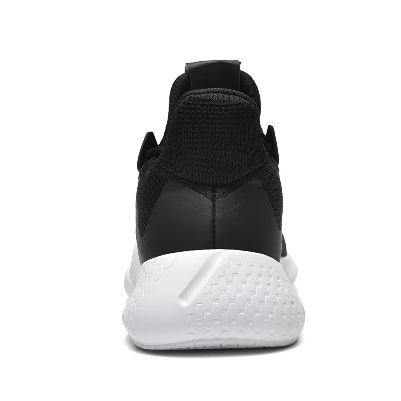 Мужские кроссовки Flyknit с сеткой, дышащие, большие размеры, легкая спортивная обувь для улицы, нескользящая прогулочная обувь, мягкие мужские кроссовки