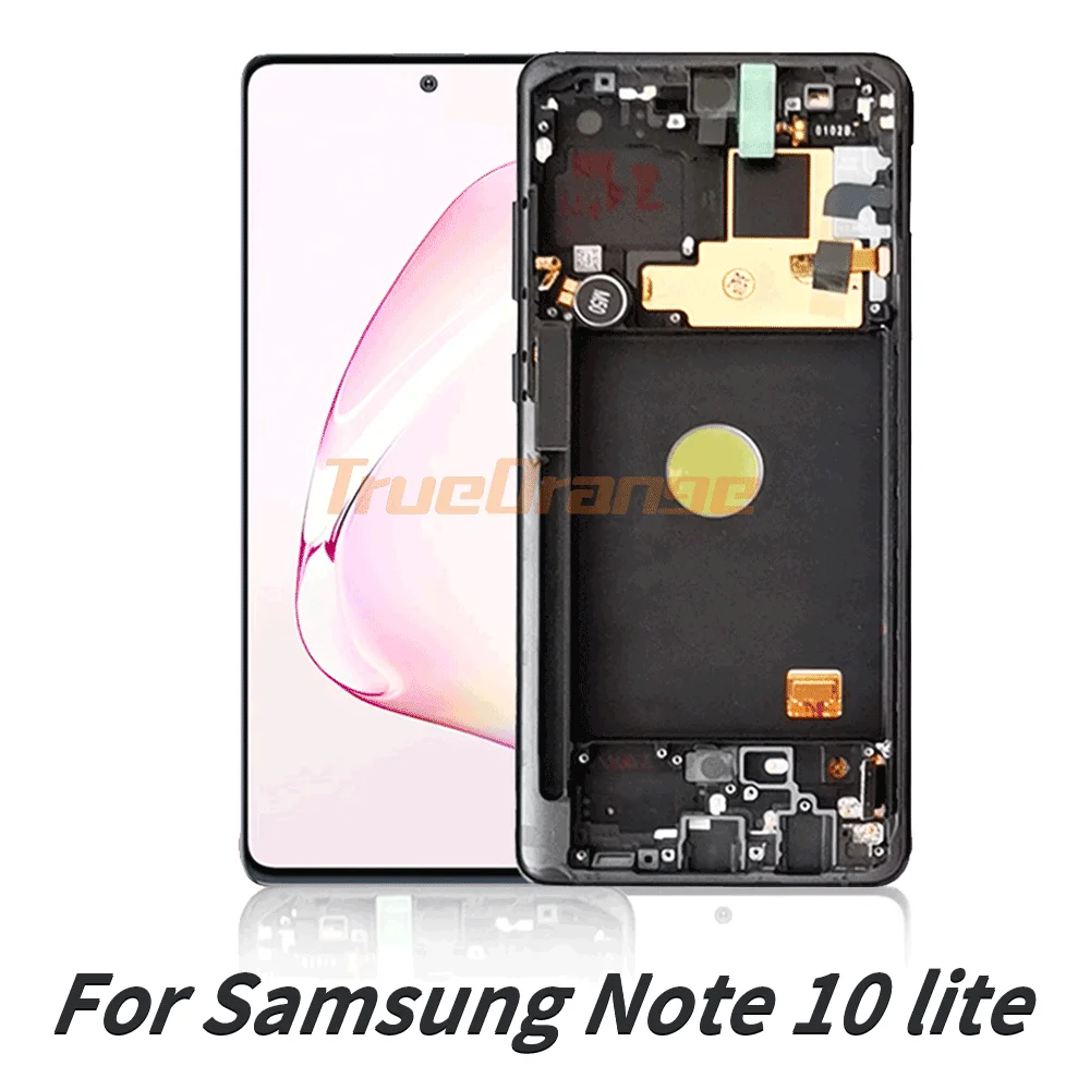 Оригинальный Для Samsung Note 10 lite ЖК дисплей с сенсорным экраном для N770 N770F N770F/DS