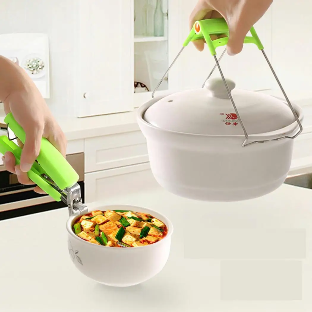 2Pcs/set Creative Anti-hot Hand Take Bowl Clip As Picture Home, Kitchen Pot Pan Tools