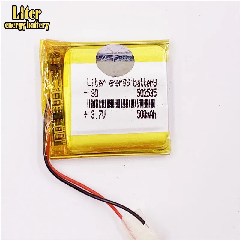 3 7 v литий полимерный аккумулятор 052535 502535 500mah Mp3 Mp4 маленькие игрушки|3.7v lithium polymer