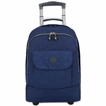 

Rolling Luggage Travel Backpack Shoulder Spinner Backpacks High Capacity Wheels For Suitcase Trolley Carry on Duffle Bag LI-2735
