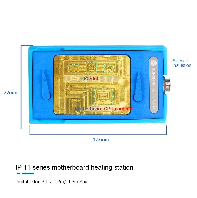 全国送料無料の通販 T12A N16 n13 N14 N15 M6 iphone motherboard heating tool コンピュータ・IT