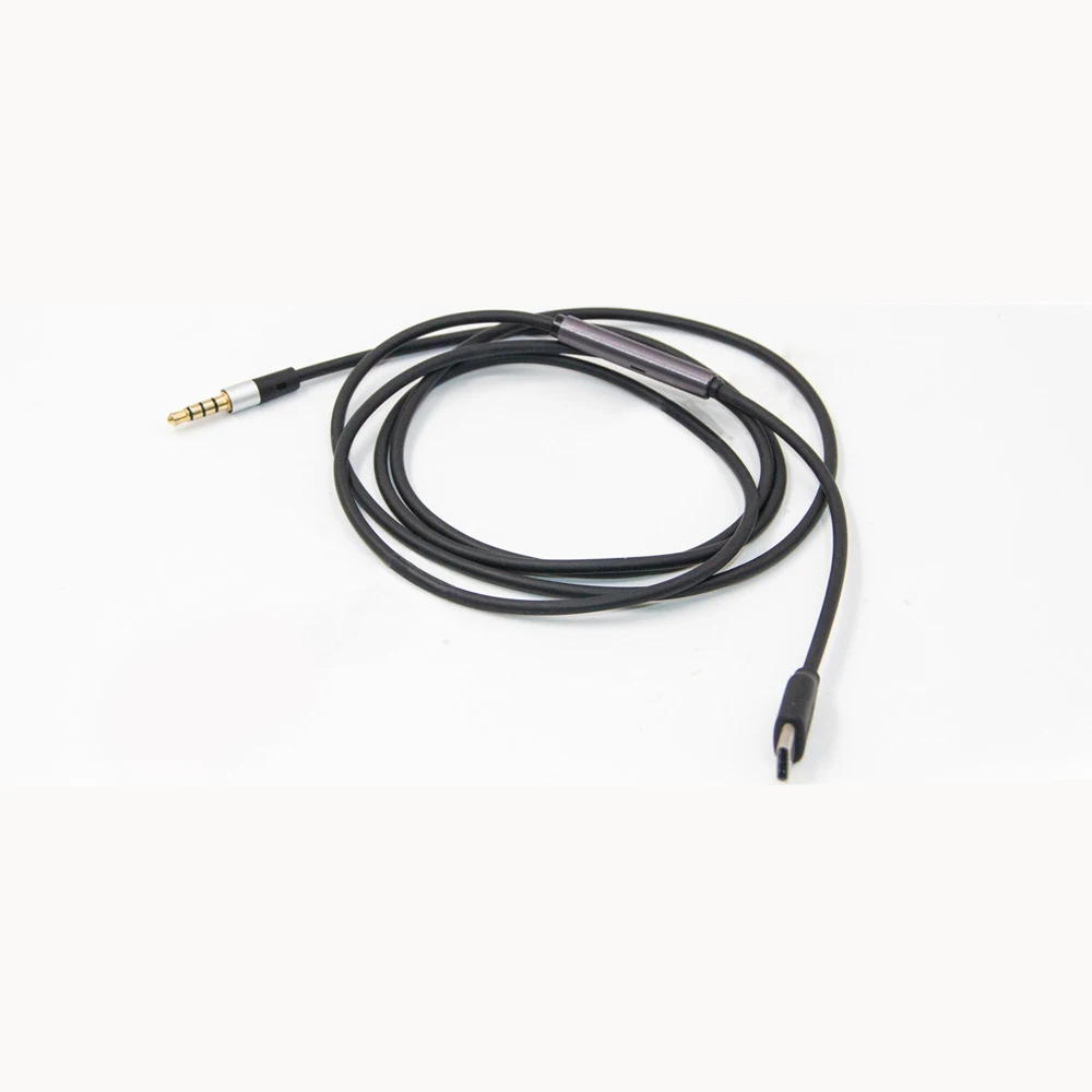 

Bluedio Audio cable Type-c to 3.5 mm for Bluedio T6S T5 V2 TM TMS with one free Y Splitter Cable for computer