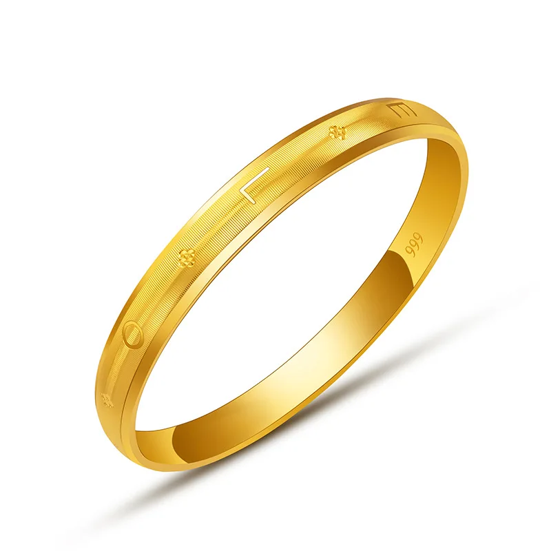 

Pure 14 K золотой ювелирный браслет для женщин никогда не выцветают золотые ювелирные изделия Pulseira Feminina Bizuteria Свадебные модные браслеты из 14-каратного золота