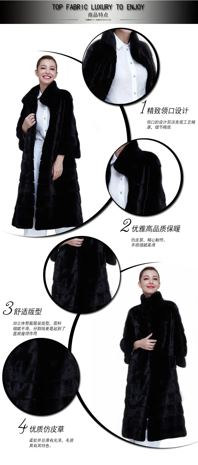 Large size women's fur coat female fox hair Rex rabbit Mao Haining imitation fur medium and long mink fu