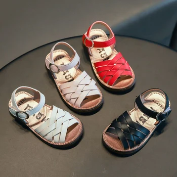 

Summer Baby Girls Shoes Toddler Infant Kids Princess Roman Shoes Sandals For Children Girl Cut-outs Sandals New