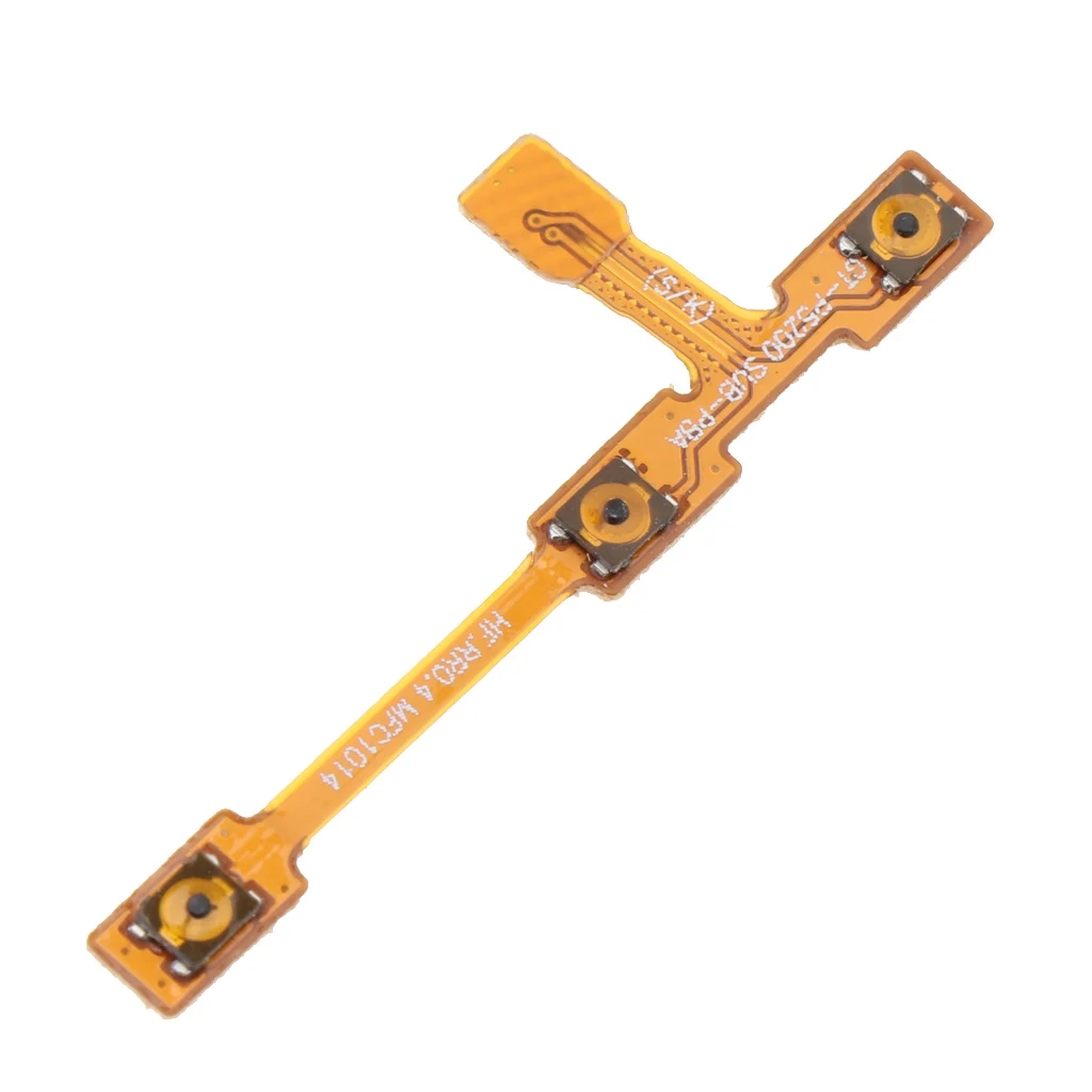 1pc Key Power On/Off and Volume Side Button Flex Cable Unit for Samsung Galaxy Tab 4 T530 T531 Replace Repair Assembly