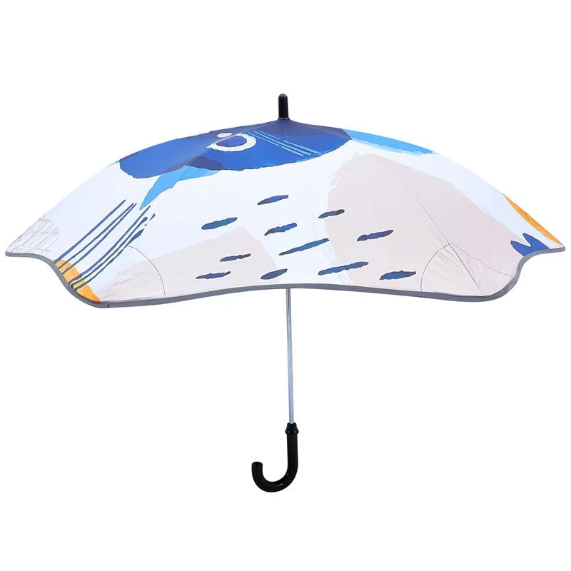 Paraguas de esquina redonda niños pequeños, sombrilla segura a de - AliExpress