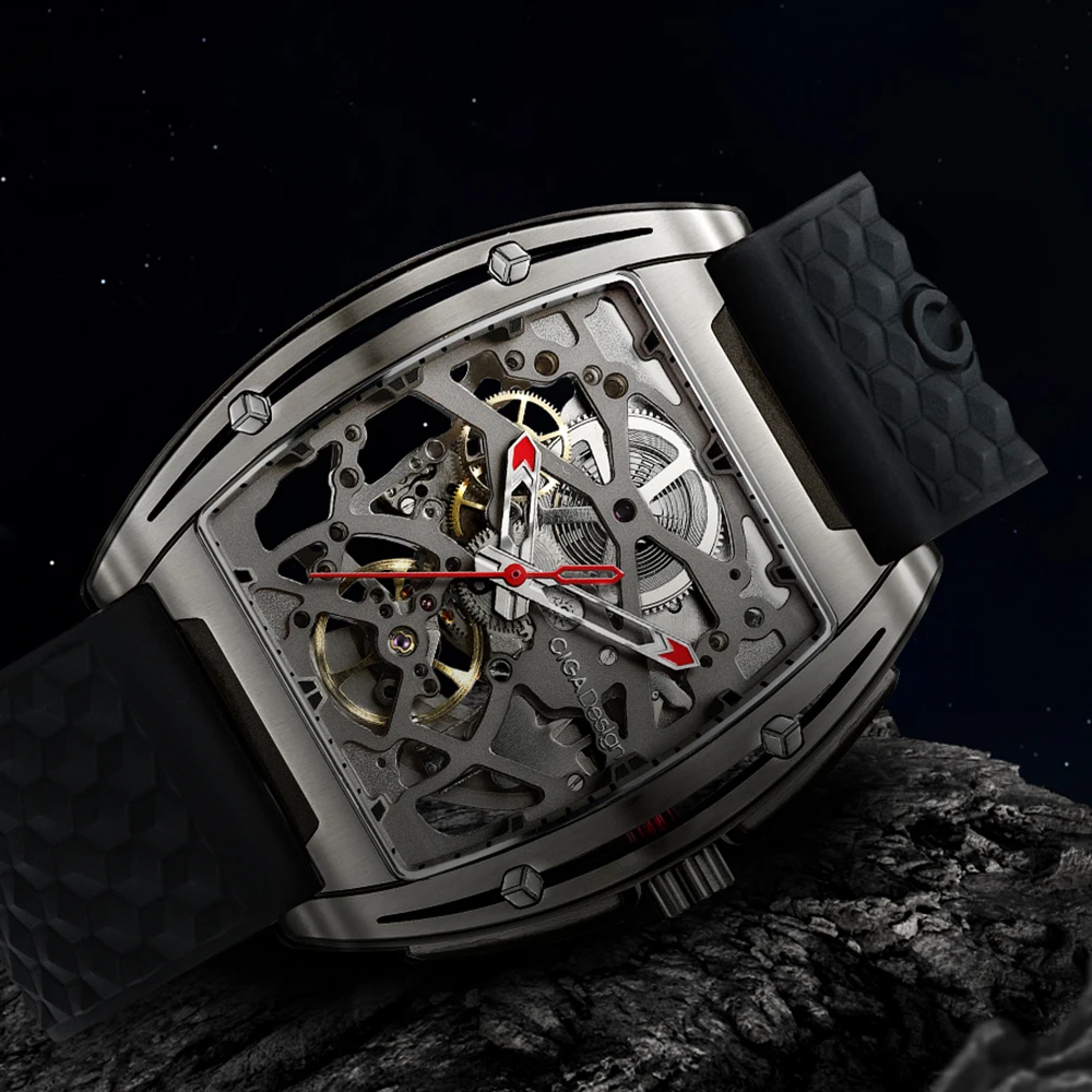 CIGA Design Watch Z Series Titanium Men Mechanical Watch Automatic Watches Sapphire Wristwatch Top Brand Luxury zegarek meski
